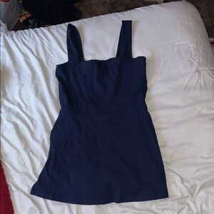Navy Blue PINK Workout Mini Dress